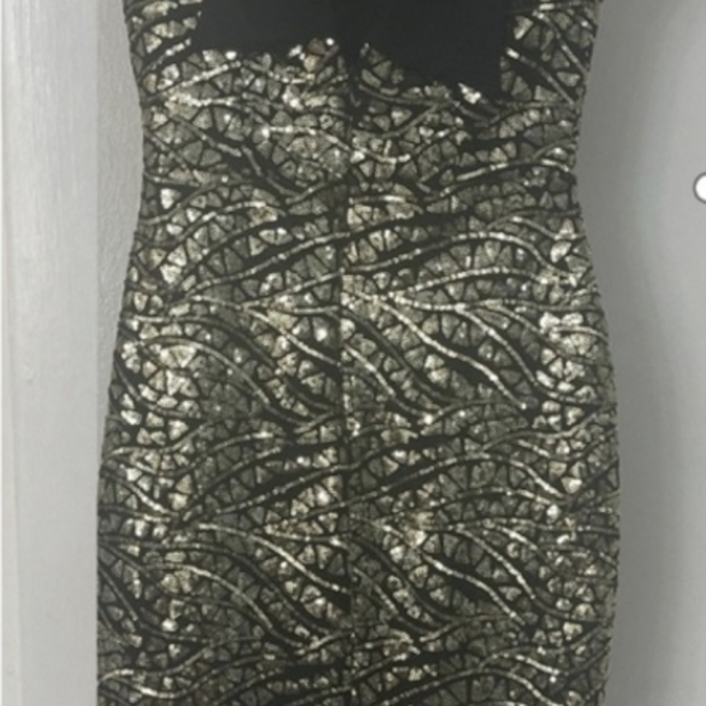 Tatyana Gold Digger Bodycon Dress L - Picture 4 of 13